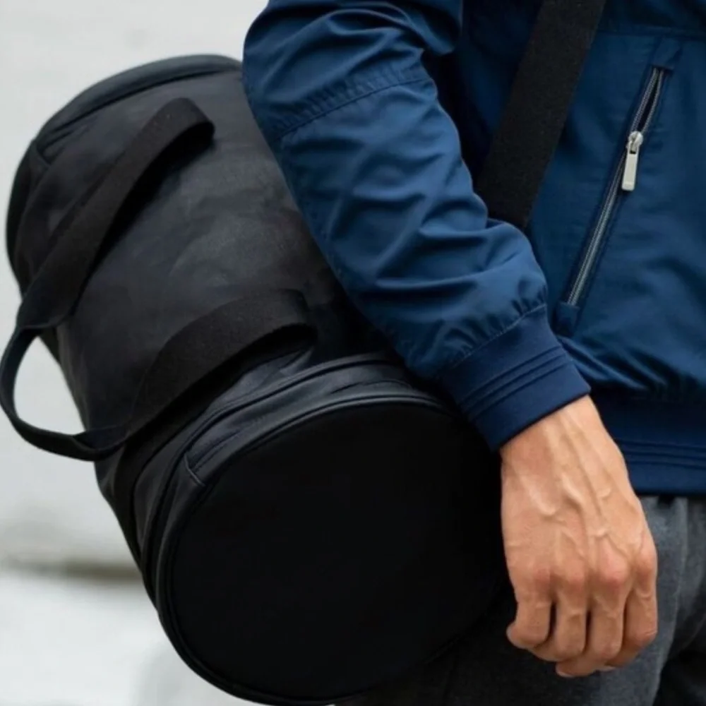 NWOT STATE Felix black duffle bag